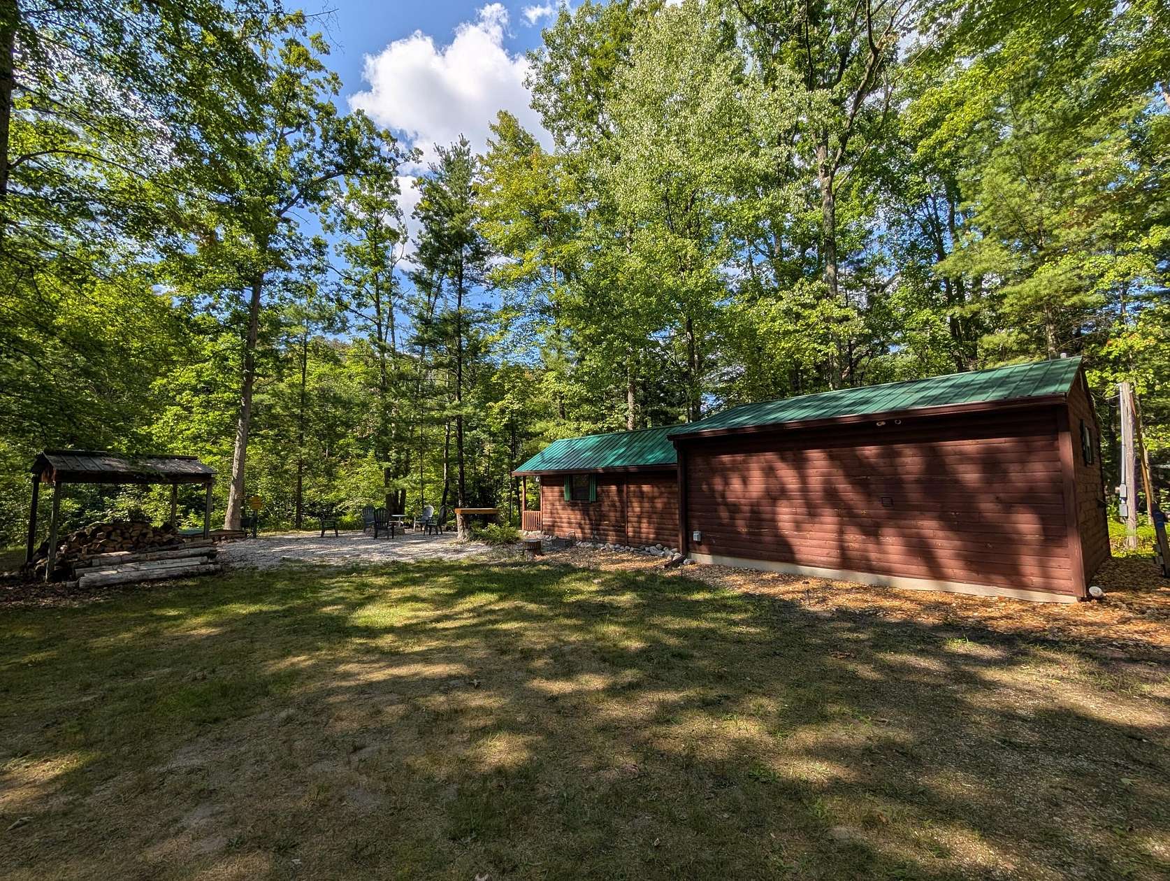 3.38 Acres of Land with Home for Sale in Bitely, Michigan