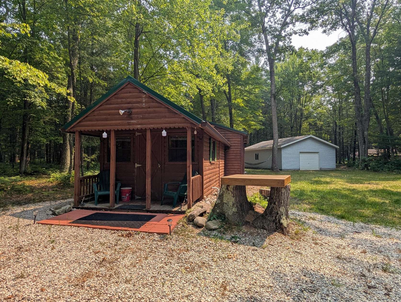 3.38 Acres of Land with Home for Sale in Bitely, Michigan