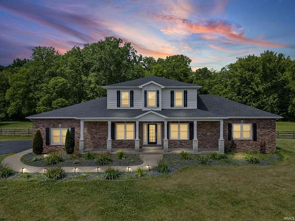 4.82 Acres of Land with Home for Sale in Lafayette, Indiana