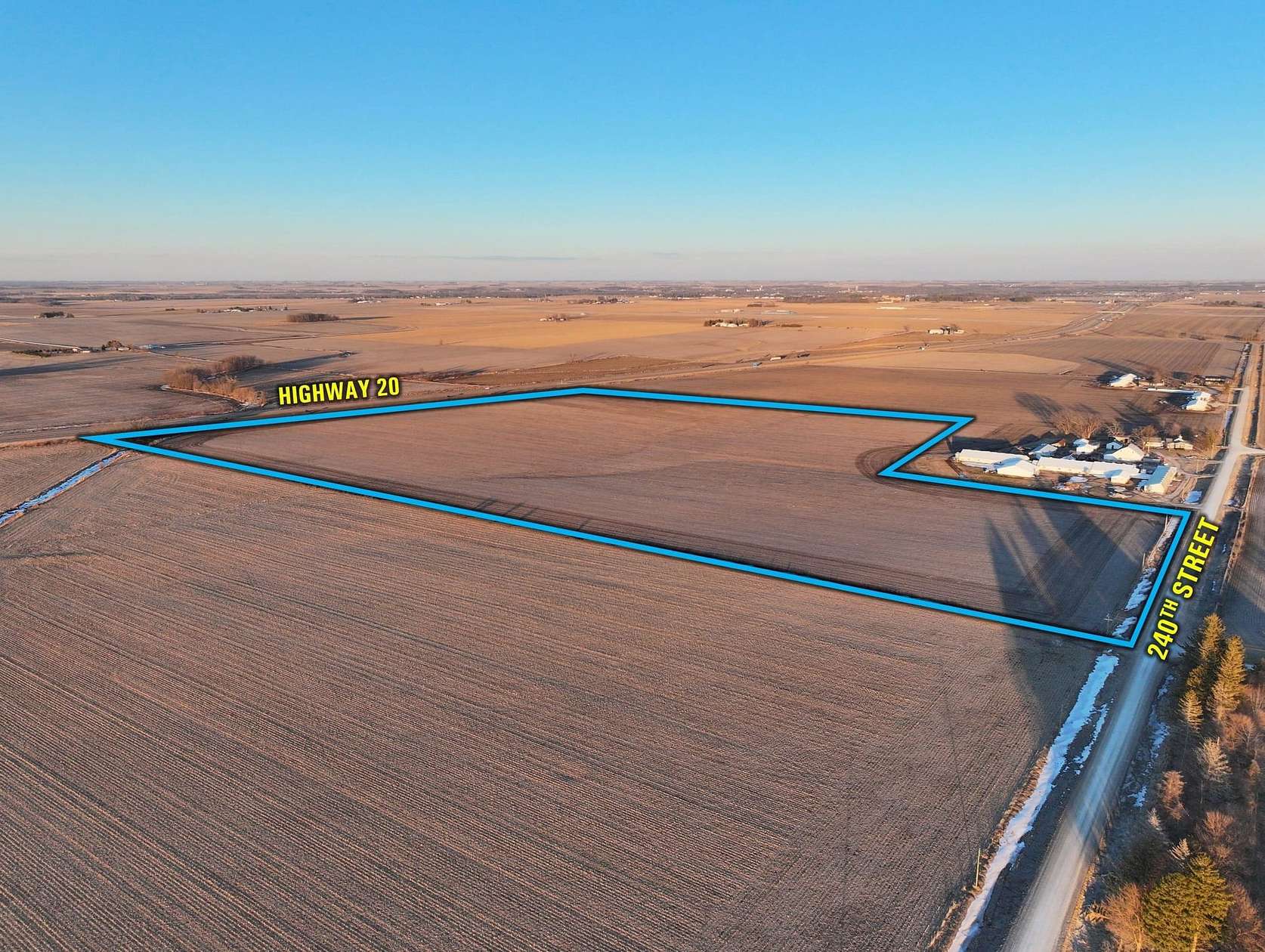 57 Acres of Land for Sale in Independence, Iowa