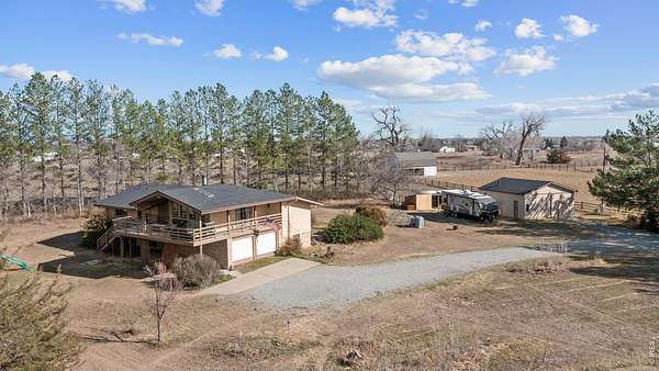 4.47 Acres of Land with Home for Sale in Berthoud, Colorado