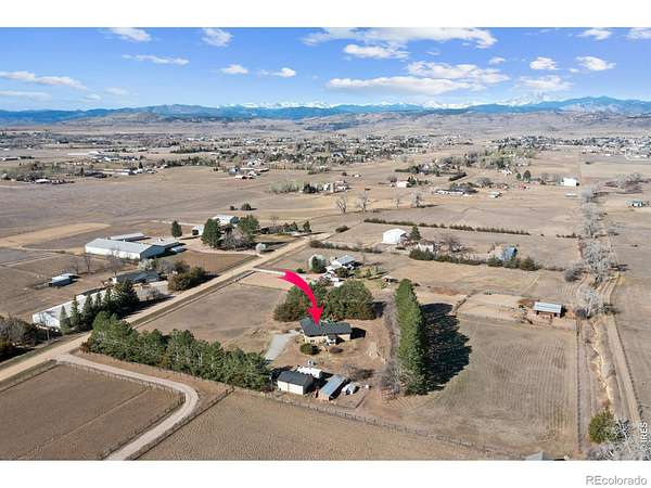 4.47 Acres of Land with Home for Sale in Berthoud, Colorado