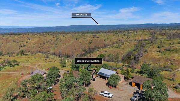 2,433 Acres of Land with Home for Sale in Paynes Creek, California