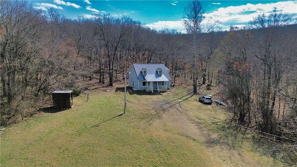 34.5 Acres of Land with Home for Sale in West Fork, Arkansas