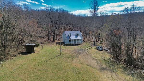 34.5 Acres of Land with Home for Sale in West Fork, Arkansas