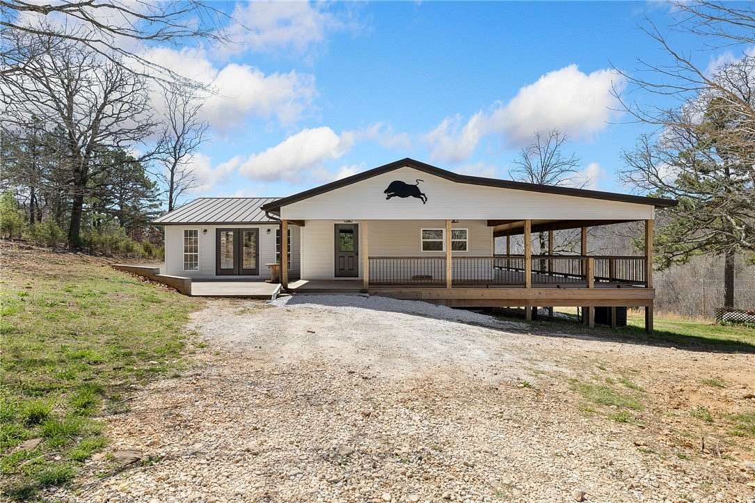 5.66 Acres of Land with Home for Sale in Jasper, Arkansas