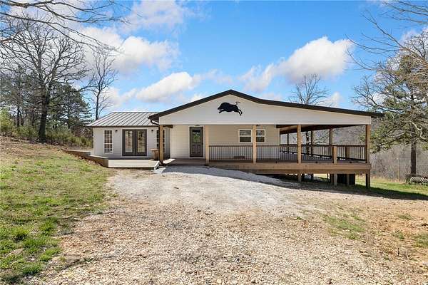 5.66 Acres of Land with Home for Sale in Jasper, Arkansas