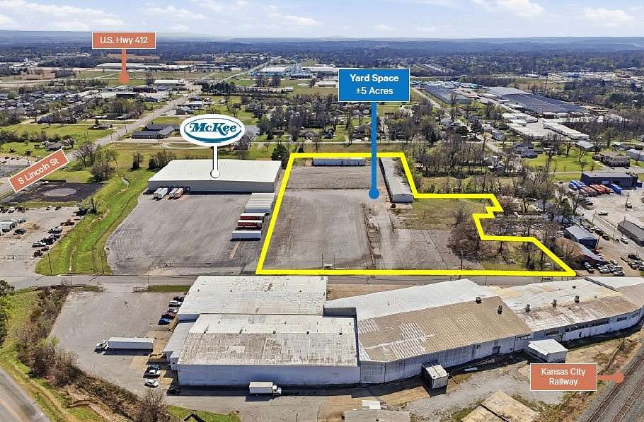 5 Acres of Commercial Land for Lease in Siloam Springs, Arkansas