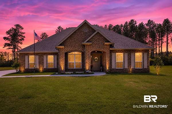 4.5 Acres of Land with Home for Sale in Spanish Fort, Alabama