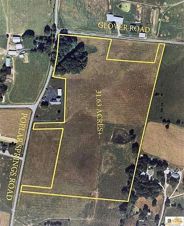 31.6 Acres of Land for Sale in Glasgow, Kentucky