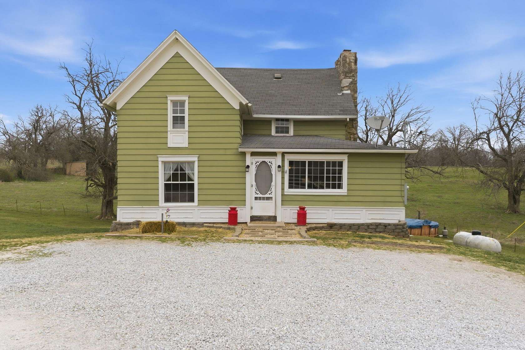 6.29 Acres of Land with Home for Sale in Bois D'Arc, Missouri