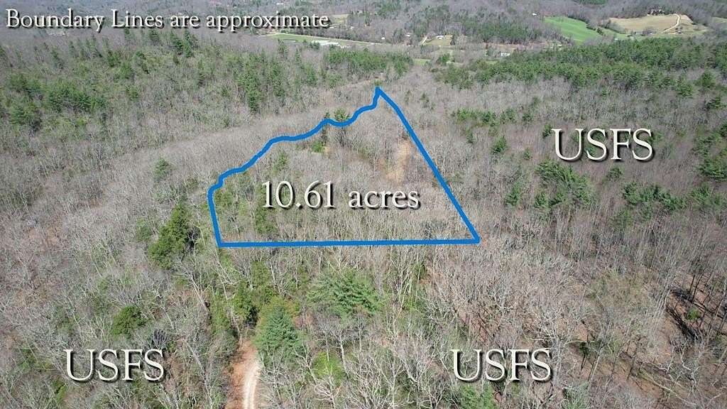 10.6 Acres of Recreational & Residential Land for Sale in Blairsville, Georgia
