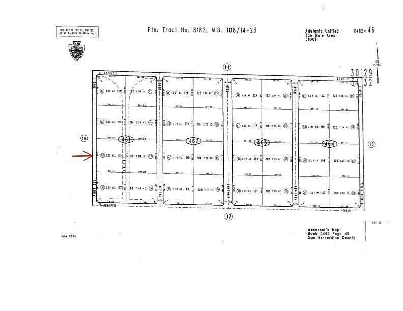 2 Acres of Land for Sale in Adelanto, California