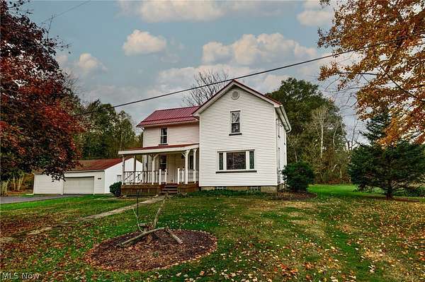 8.43 Acres of Land with Home for Sale in Cortland, Ohio