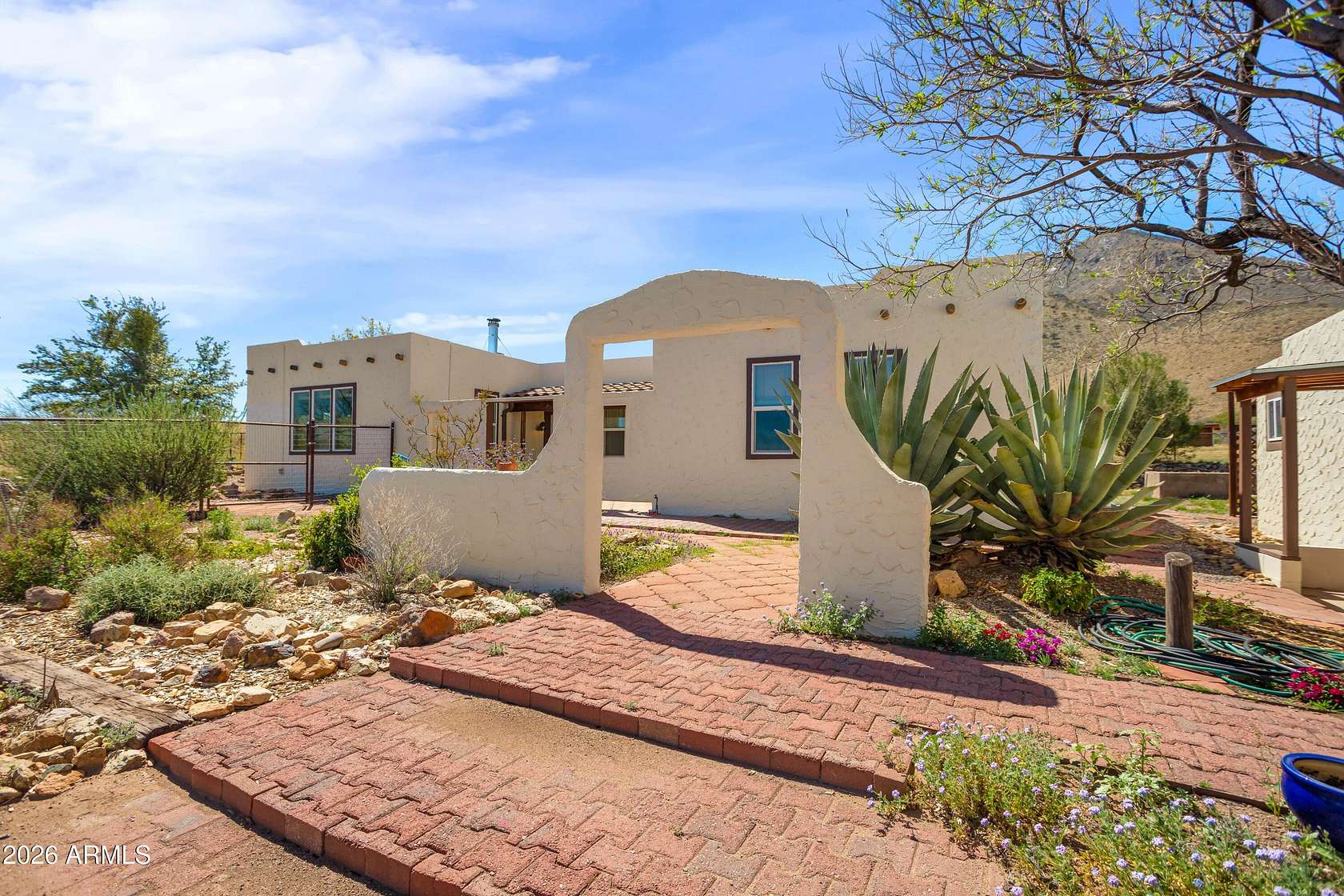 15.7 Acres of Land with Home for Sale in Hereford, Arizona