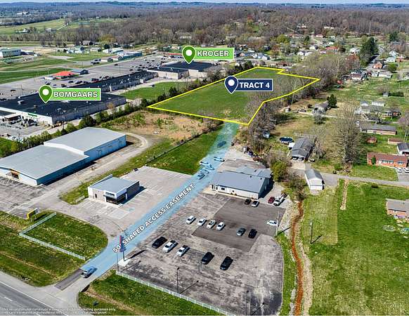 5.42 Acres of Mixed-Use Land for Auction in Powderly, Kentucky