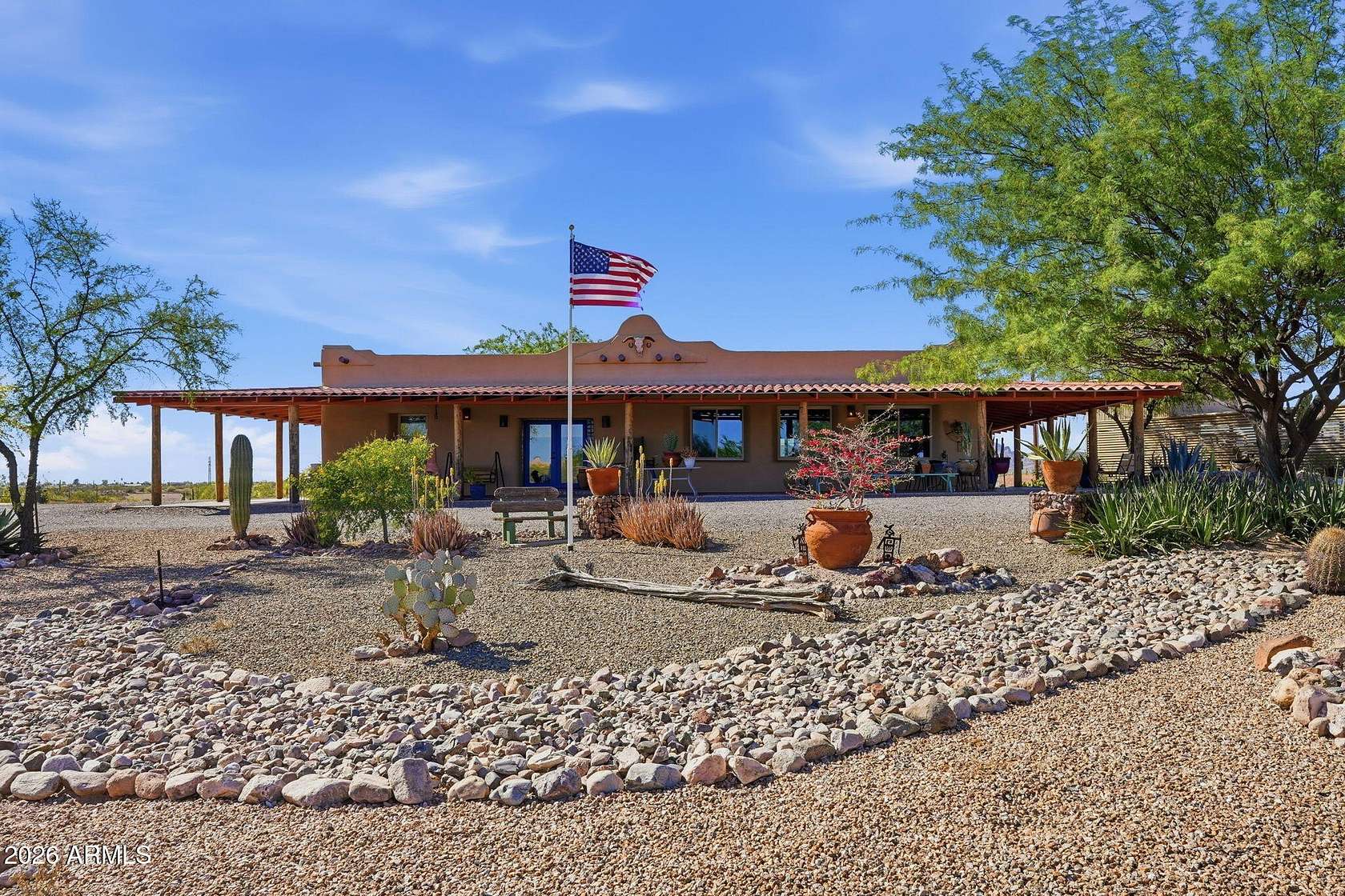 2.49 Acres of Land with Home for Sale in Apache Junction, Arizona