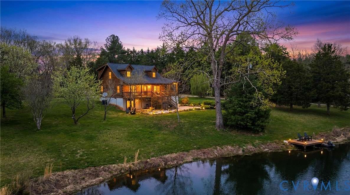 20 Acres of Recreational Land with Home for Sale in Victoria, Virginia