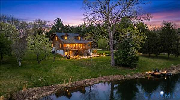 20 Acres of Recreational Land with Home for Sale in Victoria, Virginia