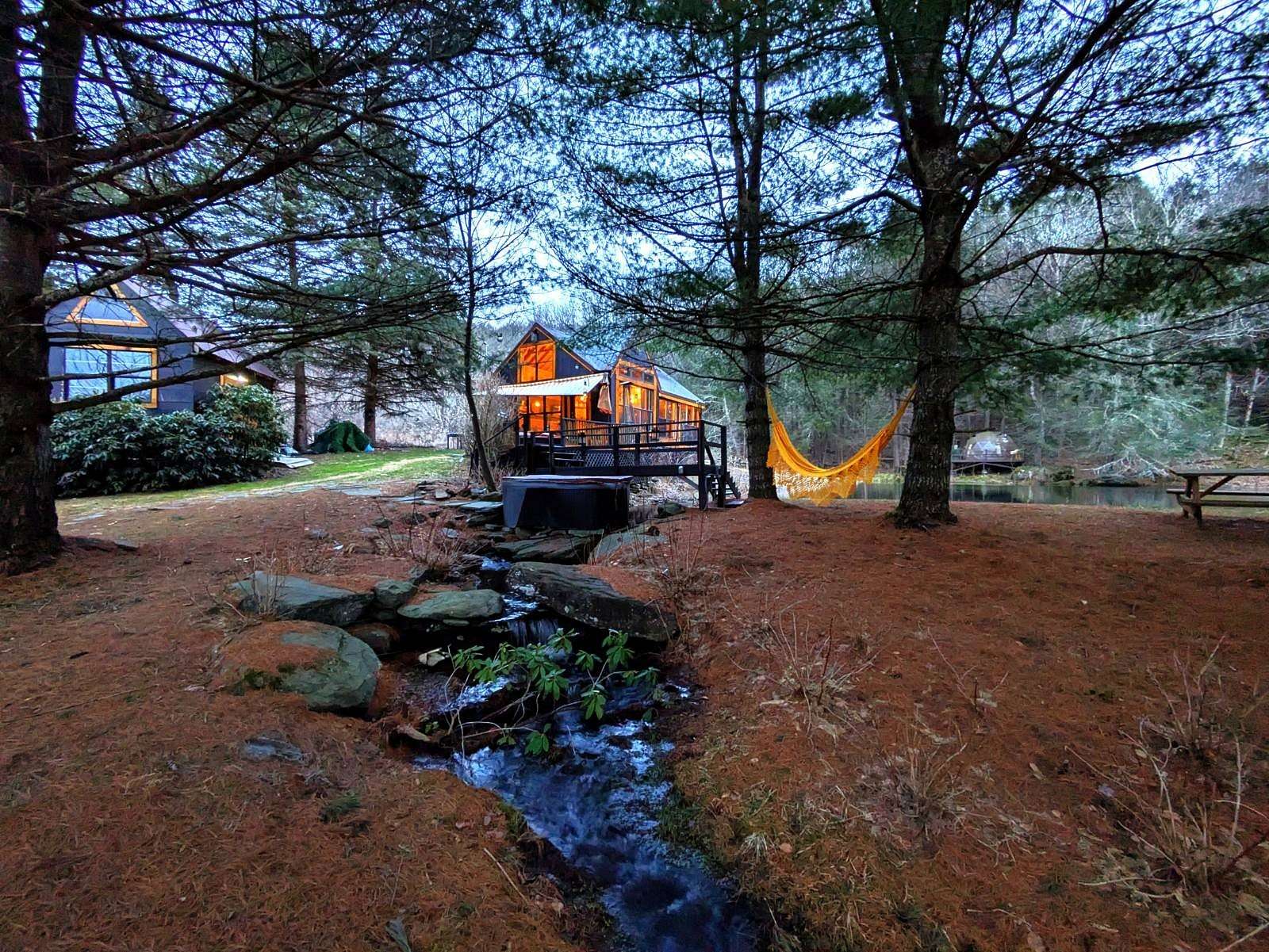 11 Acres of Recreational Land with Home for Sale in Downsville, New York