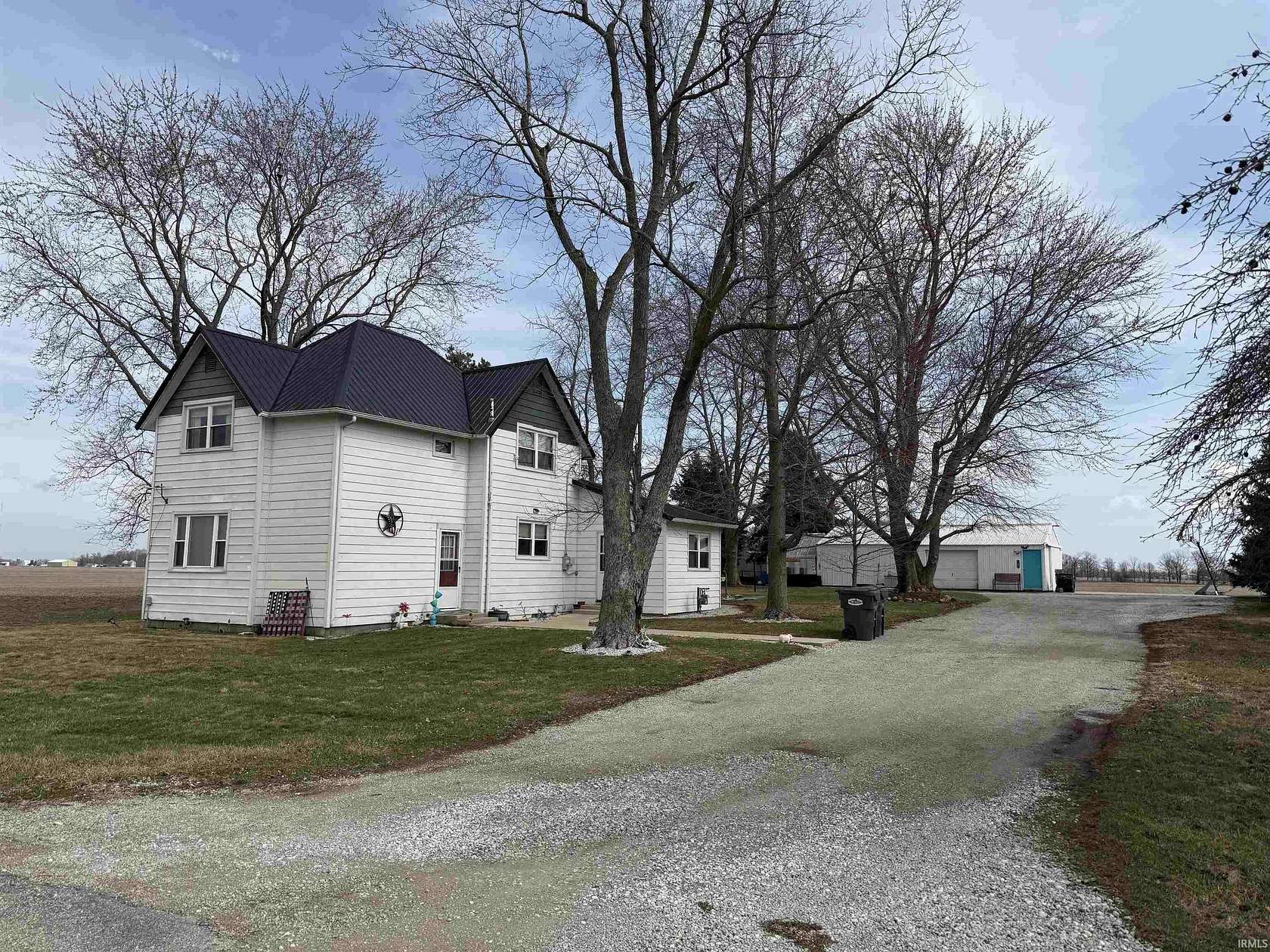 3 Acres of Land with Home for Sale in Hartford City, Indiana