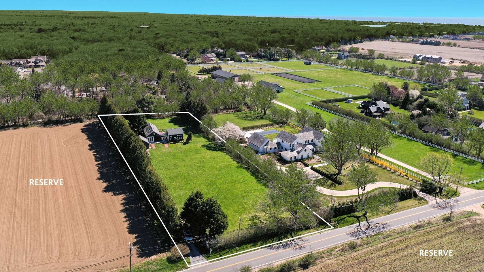 1.9 Acres of Land with Home for Sale in Wainscott, New York