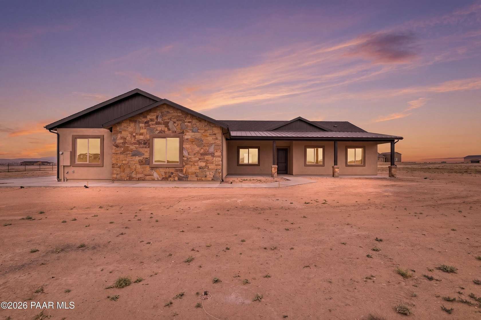 4 Acres of Land with Home for Sale in Prescott Valley, Arizona