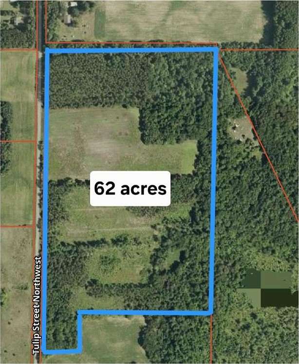 62 Acres of Agricultural Land for Sale in Stanchfield, Minnesota