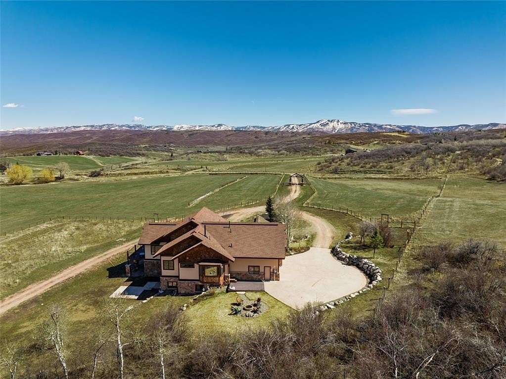 37.7 Acres of Land with Home for Sale in Steamboat Springs, Colorado
