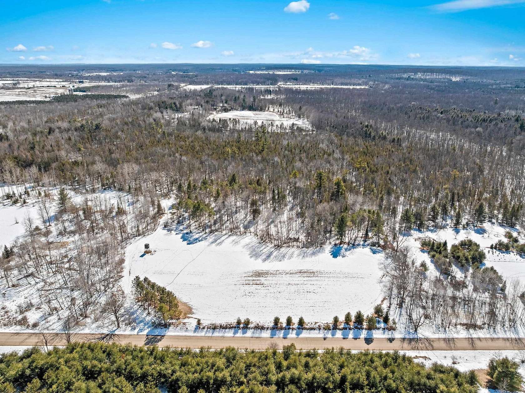 15 Acres of Recreational Land for Sale in Tigerton, Wisconsin