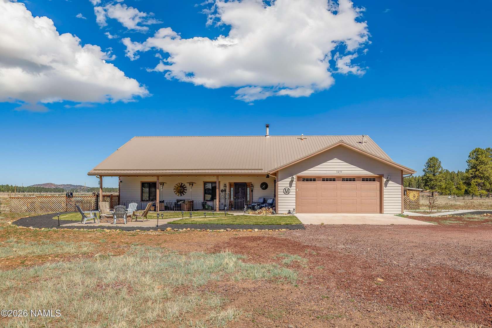 5 Acres of Land with Home for Sale in Williams, Arizona