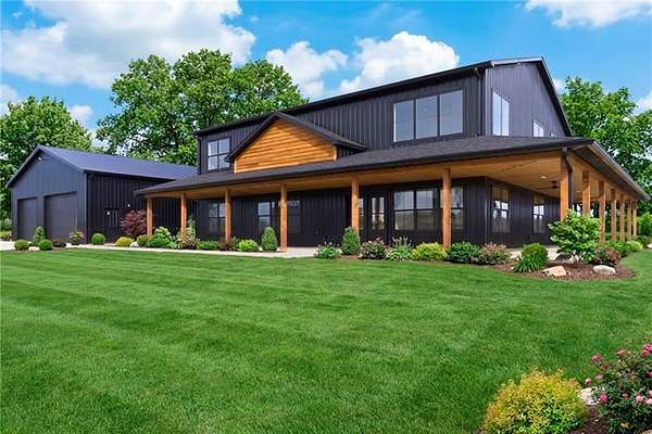 21 Acres of Recreational Land with Home for Sale in Odessa, Missouri