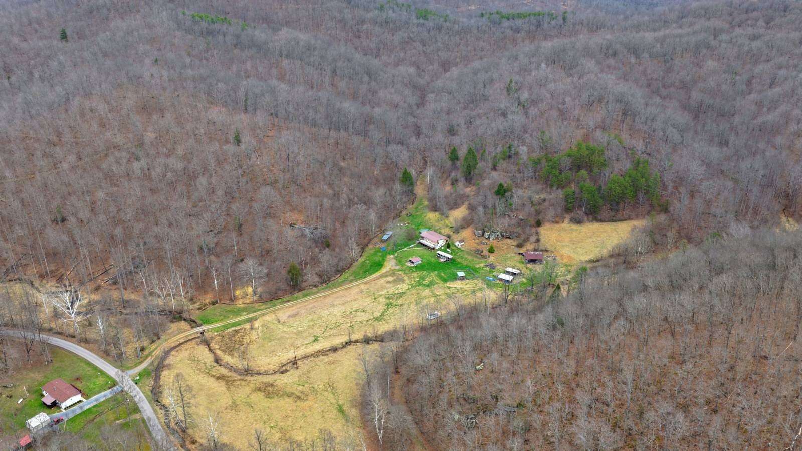 25.5 Acres of Land with Home for Sale in Duck, West Virginia