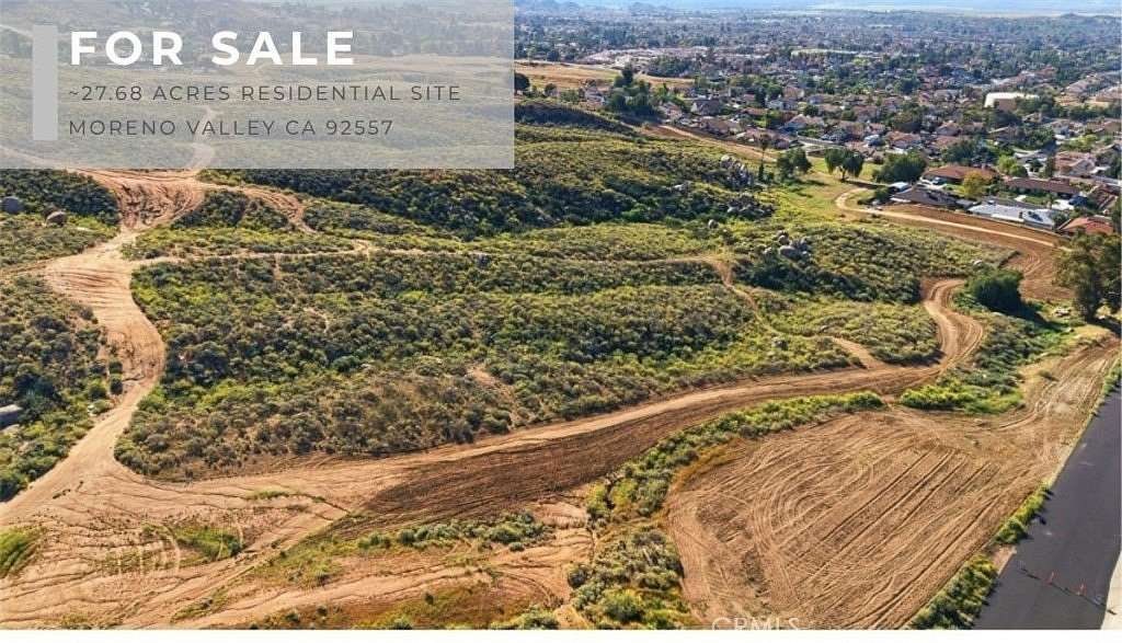 27.7 Acres of Land for Sale in Moreno Valley, California