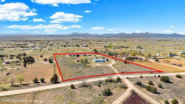 5 Acres of Land with Home for Sale in Paulden, Arizona