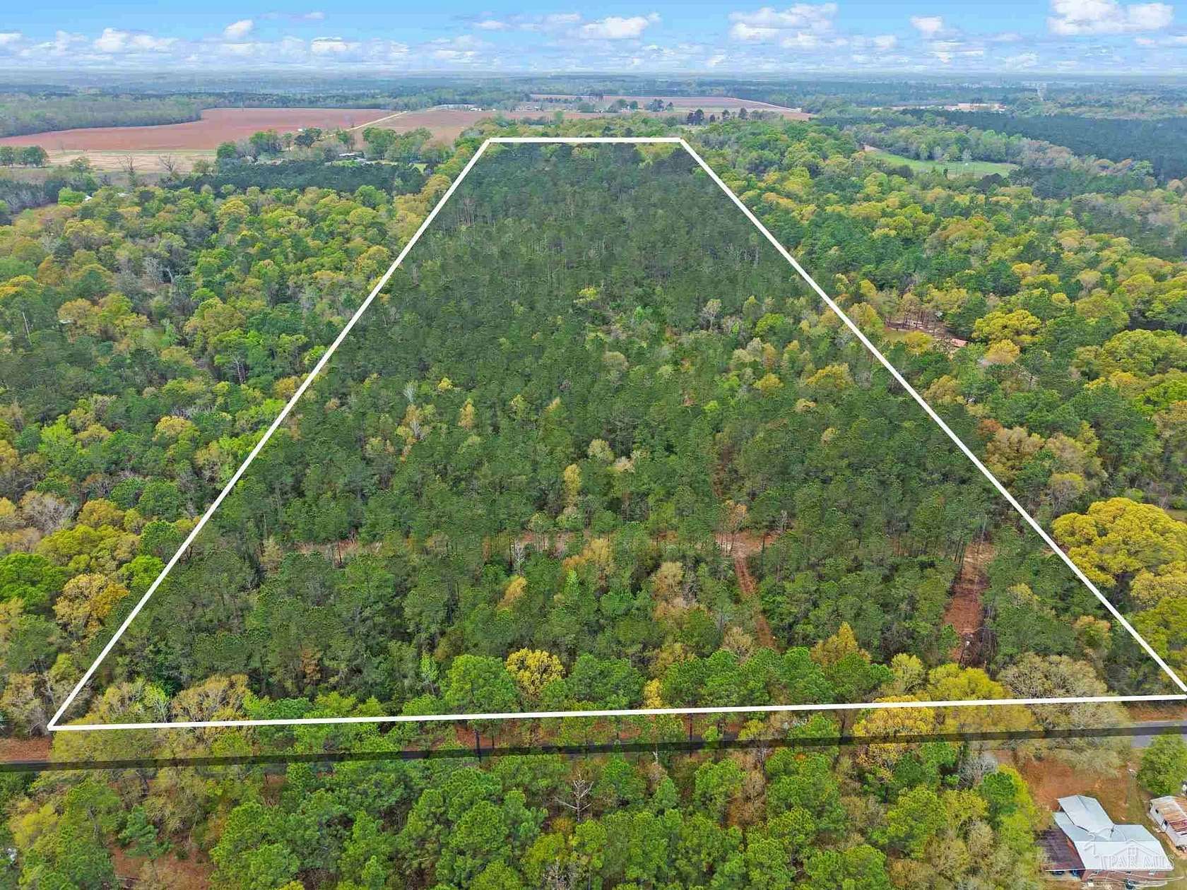 29.9 Acres of Recreational & Residential Land for Sale in Flomaton, Alabama