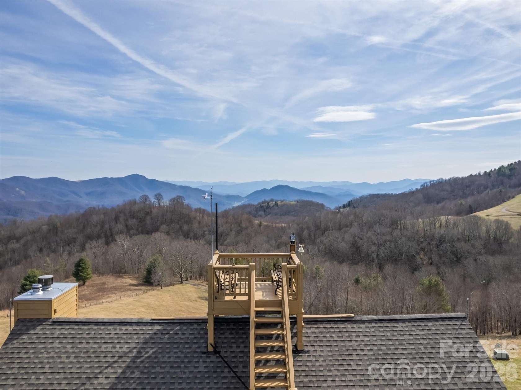 15 Acres of Land with Home for Sale in Clyde, North Carolina
