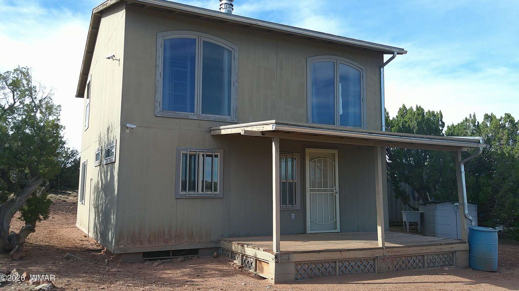 36.5 Acres of Agricultural Land with Home for Sale in Concho, Arizona