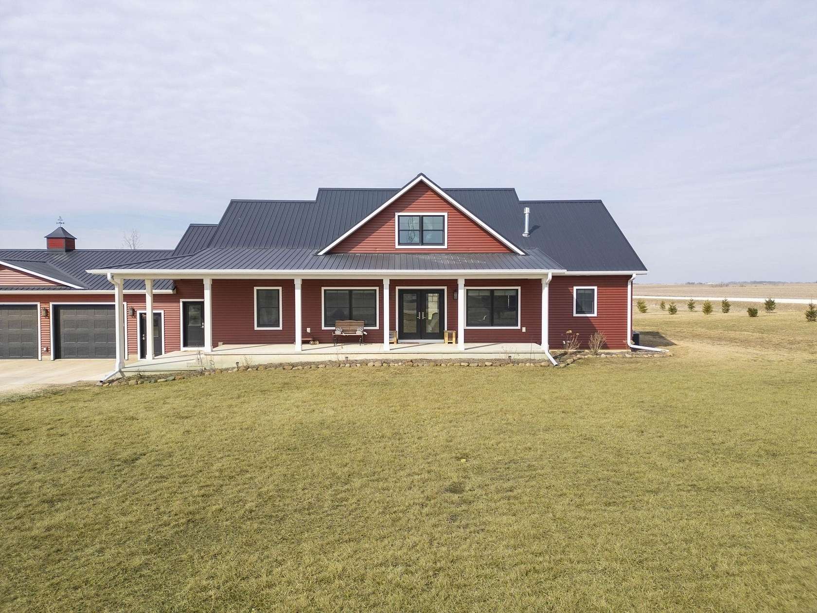 3.26 Acres of Land with Home for Sale in Nashua, Iowa