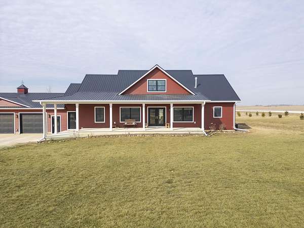 3.26 Acres of Land with Home for Sale in Nashua, Iowa