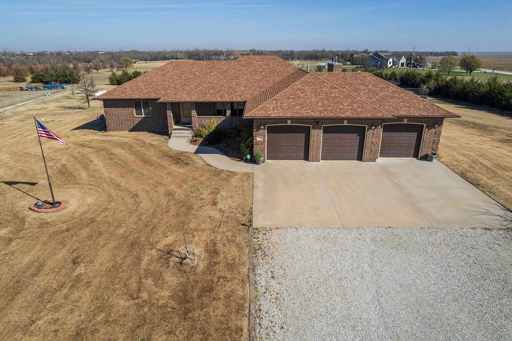 5.37 Acres of Land with Home for Sale in Peck, Kansas