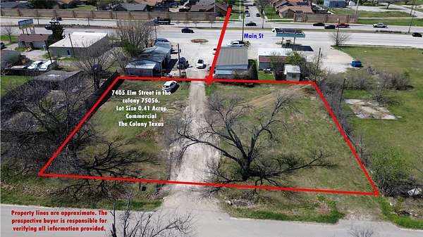 0.41 Acres of Commercial Land for Sale in The Colony, Texas