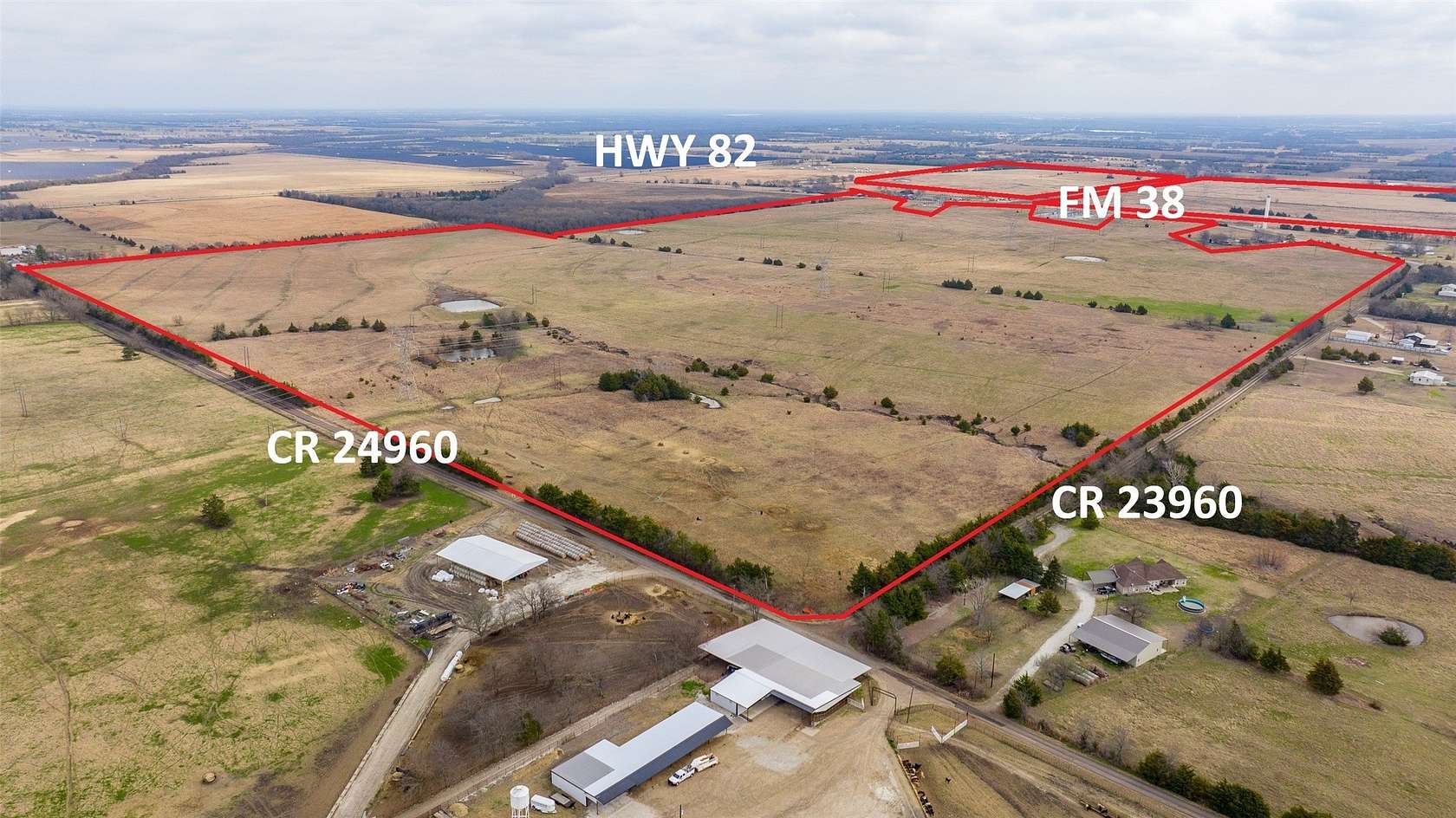 494 Acres of Land for Sale in Brookston, Texas
