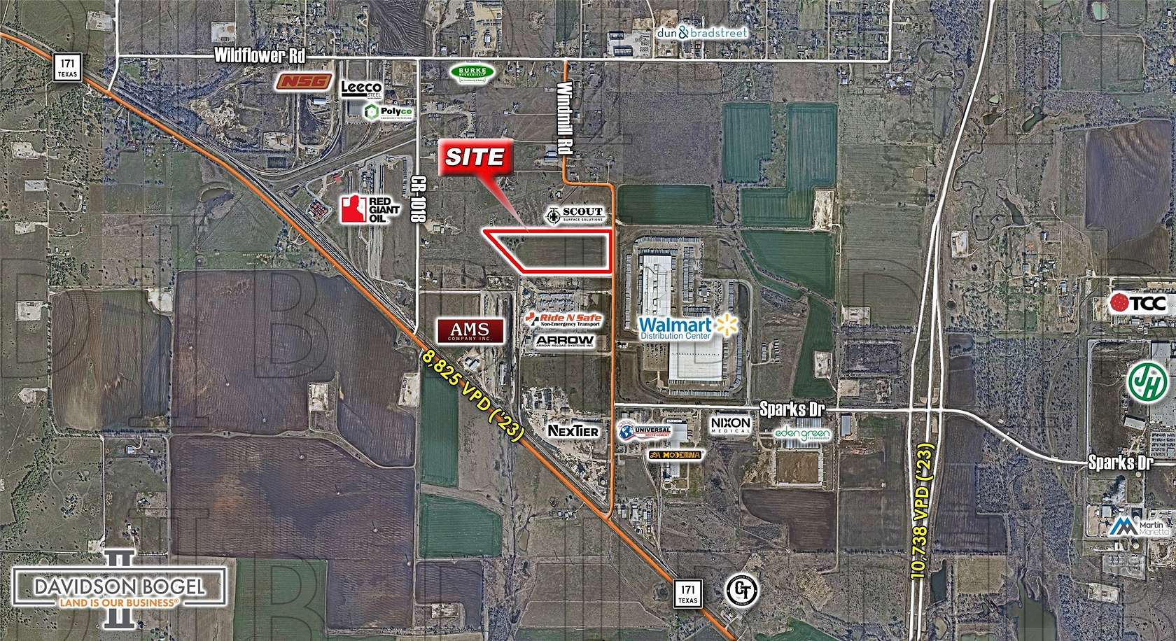 20 Acres of Commercial Land for Sale in Cleburne, Texas