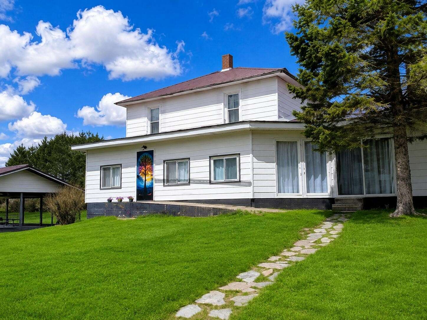 19.8 Acres of Land with Home for Sale in Evart, Michigan
