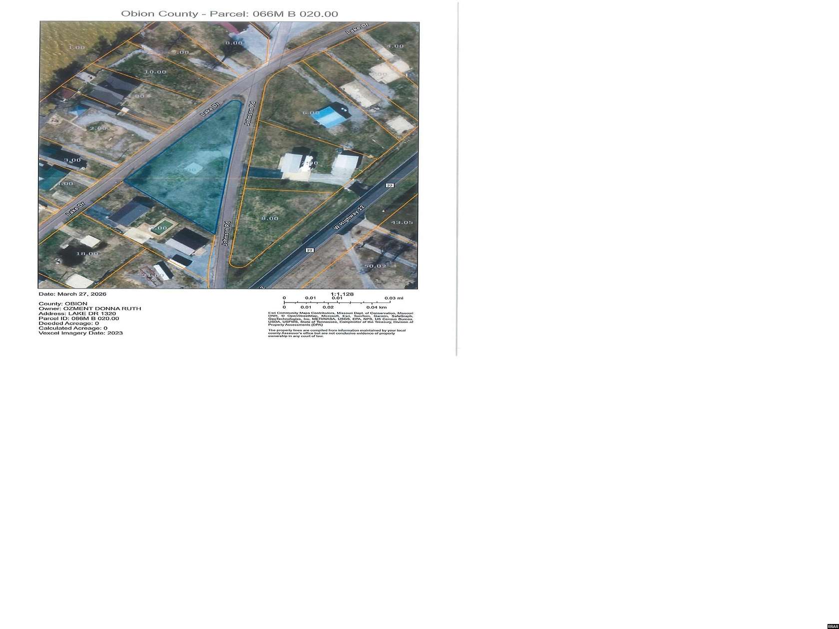 0.6 Acres of Residential Land for Sale in Hornbeak, Tennessee