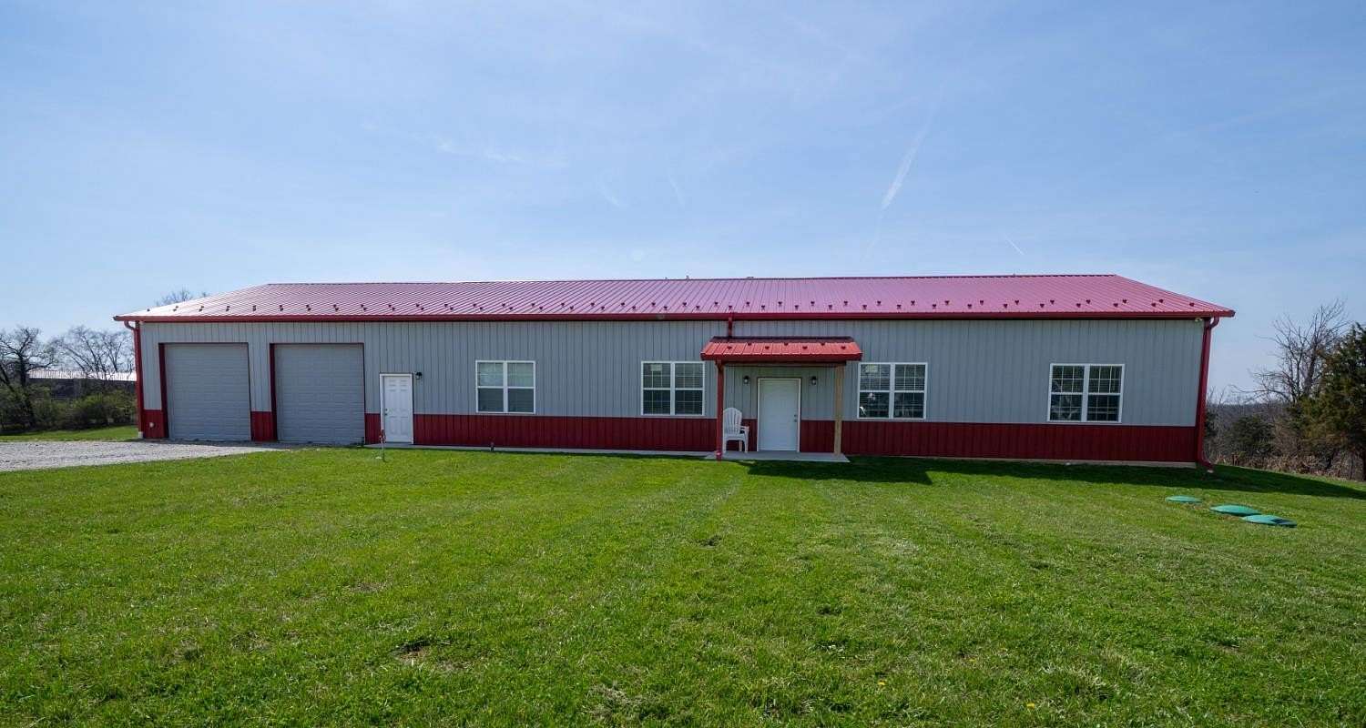 5.47 Acres of Land with Home for Sale in Aurora, Indiana