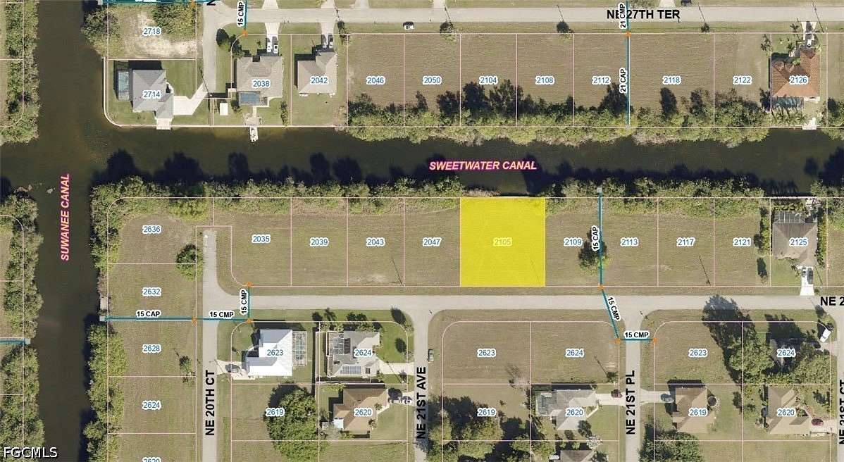 0.34 Acres of Residential Land for Sale in Cape Coral, Florida