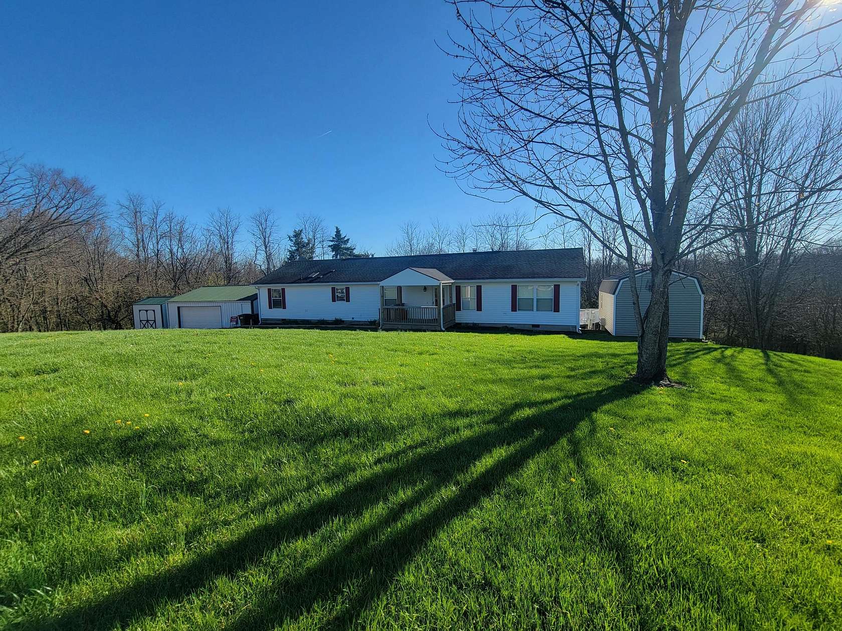 5 Acres of Land with Home for Sale in Sadieville, Kentucky