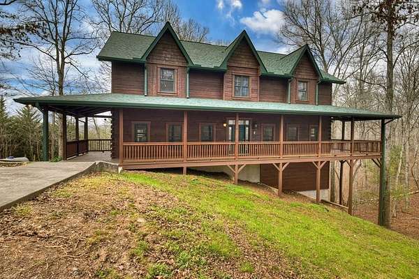 3.36 Acres of Land with Home for Sale in Mineral Bluff, Georgia